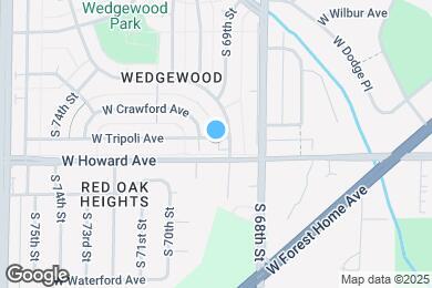 Map image of the property - 6911 W TRIPOLI AVE