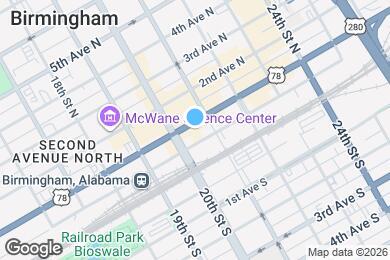 Map image of the property - 2015 1st Ave N
