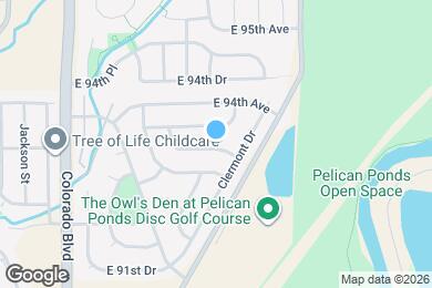 Map image of the property - 4445 E 93rd Dr