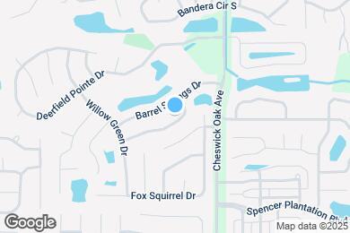 Map image of the property - 3626 Double Branch Ln