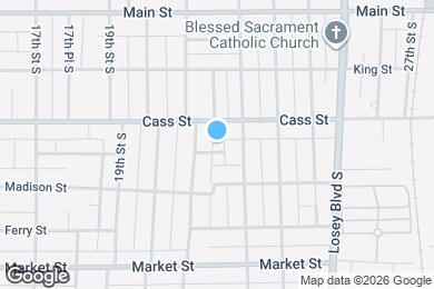 Map image of the property - 2123 Cameron Ave