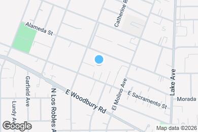 Map image of the property - 607 Buena Loma St