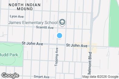 Map image of the property - 115 N Topping Ave