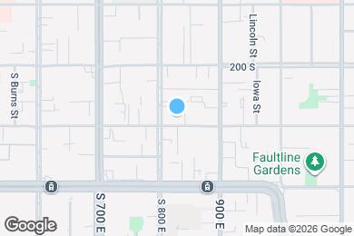 Map image of the property - 819 E 300 S