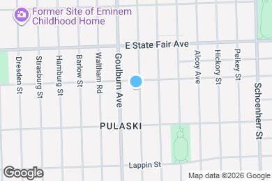 Map image of the property - 19611 Westphalia St