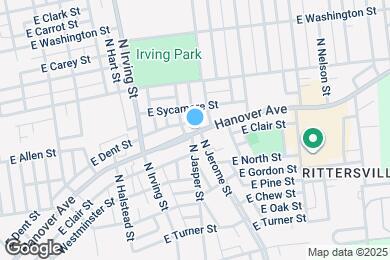 Map image of the property - 1007 Hanover Ave