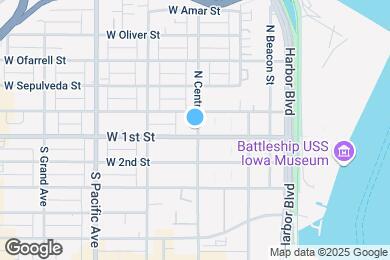 Map image of the property - 105 N Centre St