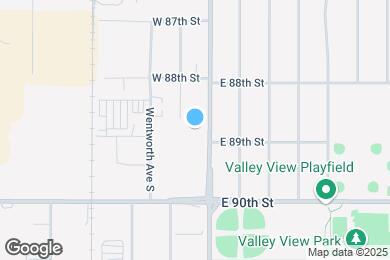 Map image of the property - Nicollet South Apartments