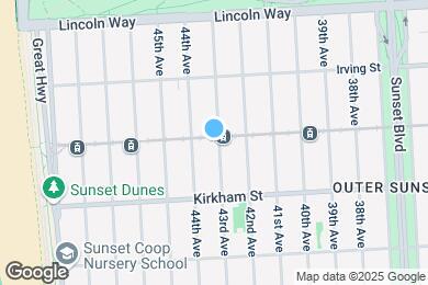 Map image of the property - 1401 43rd Ave