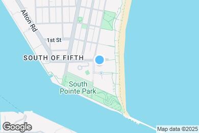 Map image of the property - 50 S Pointe Dr