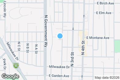Map image of the property - 817 N 2nd St
