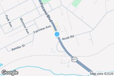 Map image of the property - 1434 Pocono Blvd