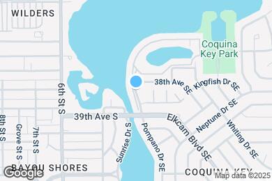 Map image of the property - 3820 Pompano Dr SE