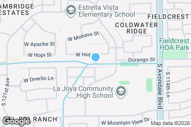 Map image of the property - 11734 W Chase Ln