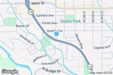 Map image of the property - 350 S 8th St