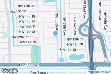 Map image of the property - 1241 NW 56th Ave