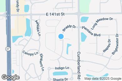 Map image of the property - 13920 Bruddy Dr