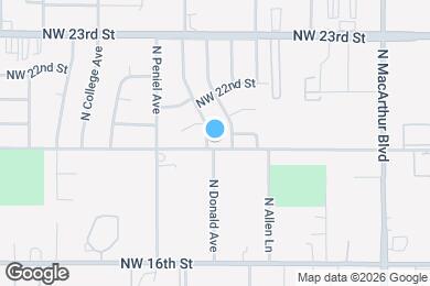 Map image of the property - 6415 NW 19th St