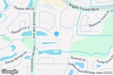 Map image of the property - 2963 Waters View Cir