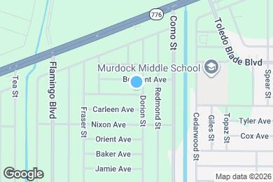Map image of the property - 17166 Thompson Ave