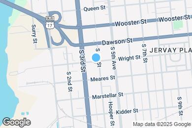 Map image of the property - 318 Wright St