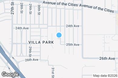 Map image of the property - 2448 31st Street A
