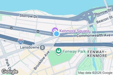 Map image of the property - 651 Beacon St