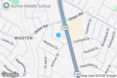 Map image of the property - 1506 Fairfield Dr