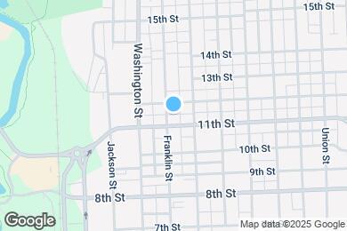 Map image of the property - 1113 Franklin St