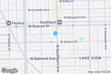 Map image of the property - 3316 N Southport Ave