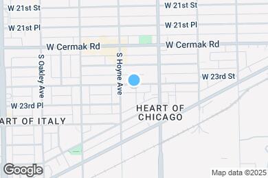 Map image of the property - 2039 W 23rd St