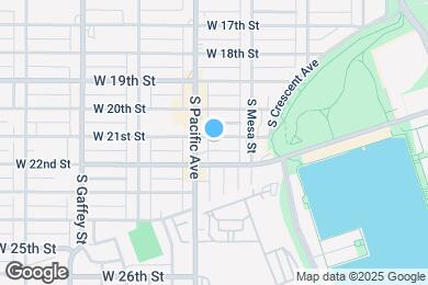 Map image of the property - 467 W 21st St