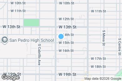 Map image of the property - 668 W 15th St