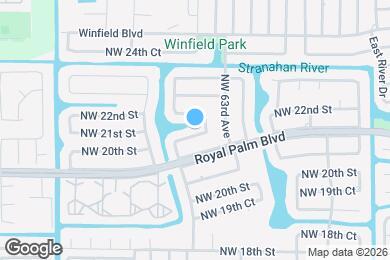 Map image of the property - 6433 NW 21st Ct