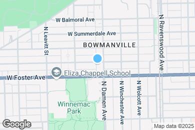 Map image of the property - 5220 N Damen Ave