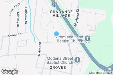 Map image of the property - 900 Cassidy Dr