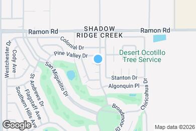 Map image of the property - 73490 Ojai Pl