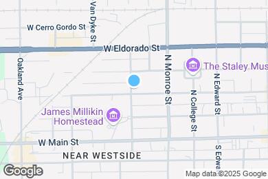Map image of the property - 744 W William St