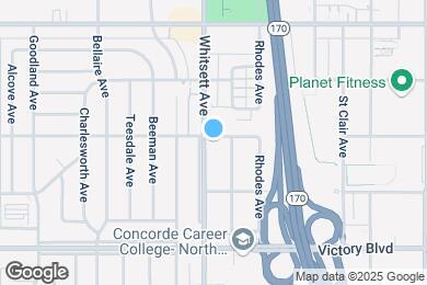 Map image of the property - 12460 Kittridge St
