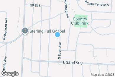 Map image of the property - 3032 S Scott Ave