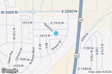 Map image of the property - 146 Aparicio Dr