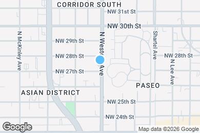 Map image of the property - 1101 NW 27th St