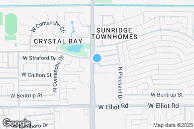 Map image of the property - 3206 N Emerson St