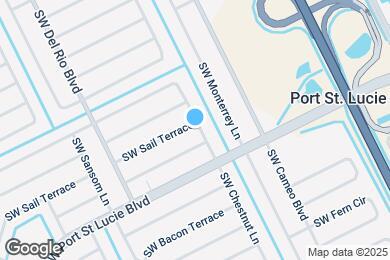 Map image of the property - 602 SW Sail Terrace