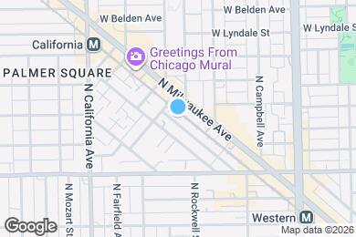 Map image of the property - 2131 N Bingham St