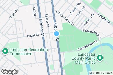 Map image of the property - 524 S Queen St