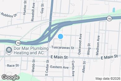 Map image of the property - 405 Andover St