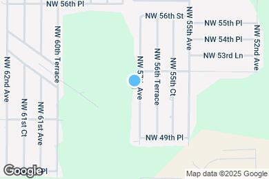 Map image of the property - 5268 NW 57th Ave