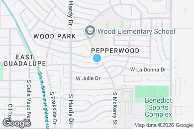 Map image of the property - 812 W Watson Dr
