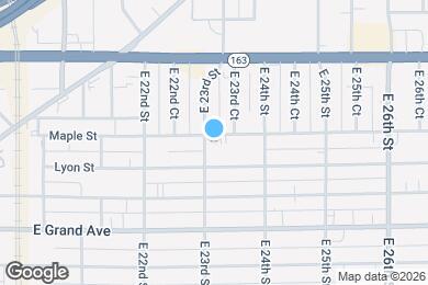 Map image of the property - 2303 Maple St